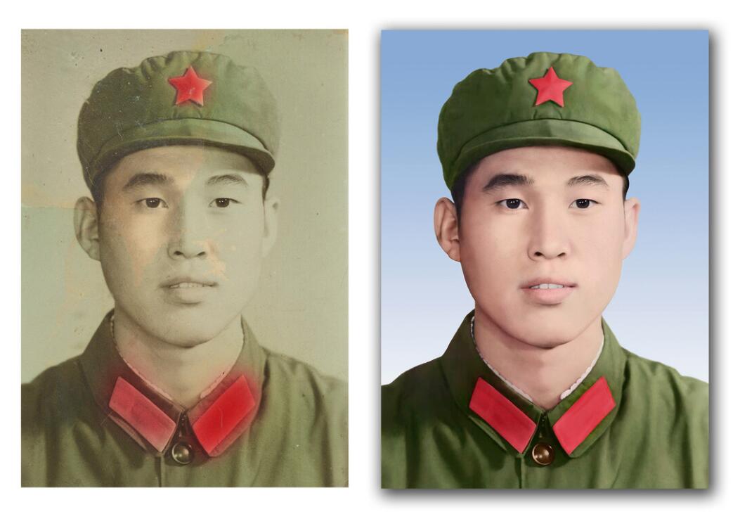 临汾破损照片修复-18